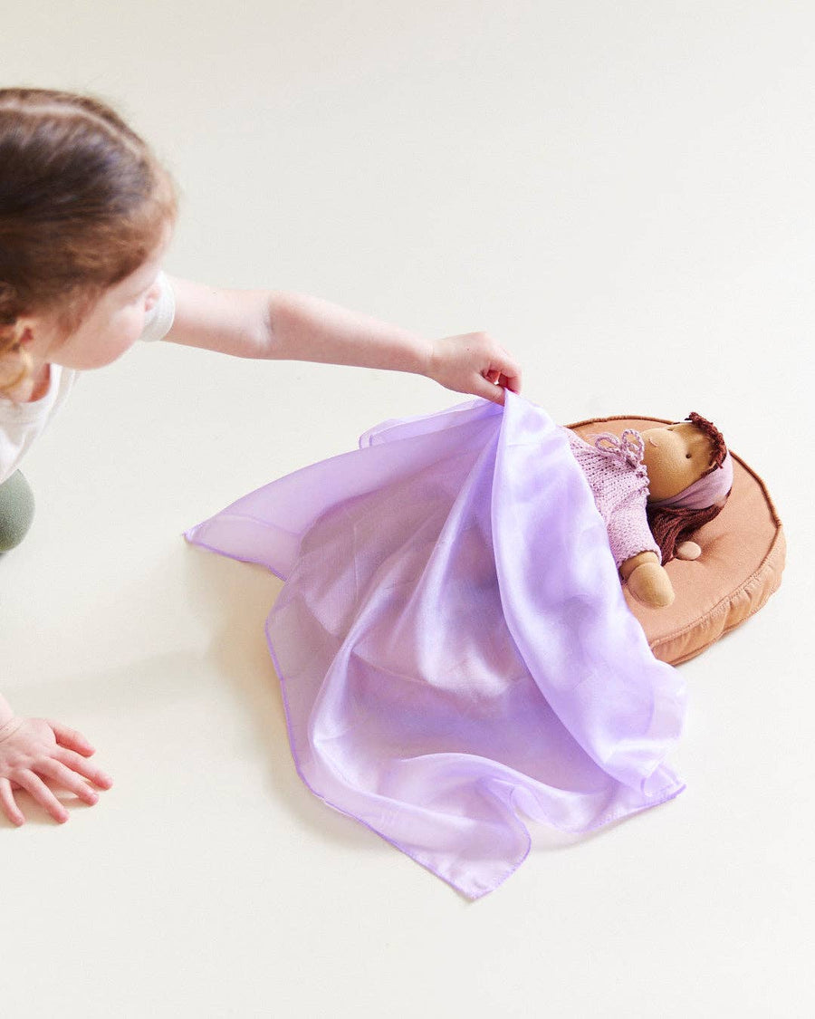 Mini Playsilks - 100% Natural Silk - Various Colors