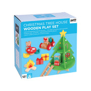 Wooden Play Set - Christmas Tree House