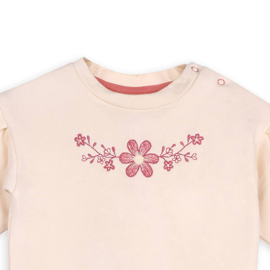 Bloom Floral Baby Sweatshirt & Legging Set