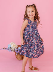 Harper Bow Tie Tank Dress - Mae