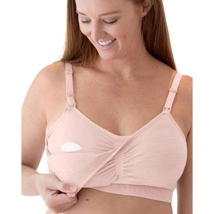 Sublime Hands-free Pumping & Nursing Bra - Busty - Pink Heather