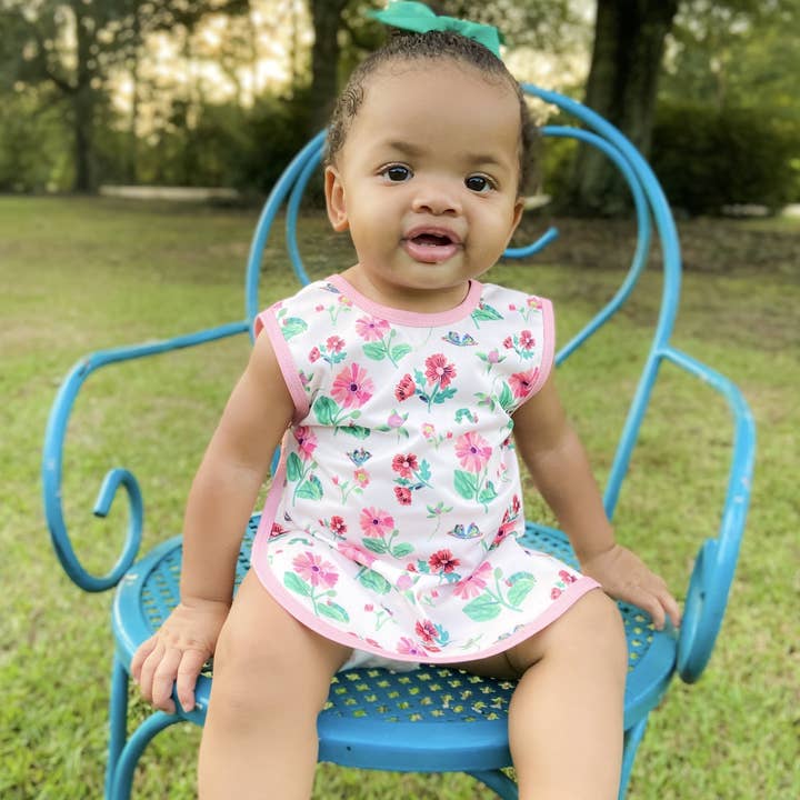Pink Floral Caterpillar Bapron - The Very Hungry Caterpillar - 6m-3T