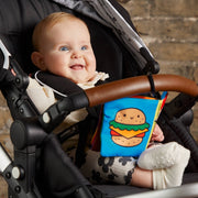 Crinkle Fabric Stroller Book - Foodie Baby