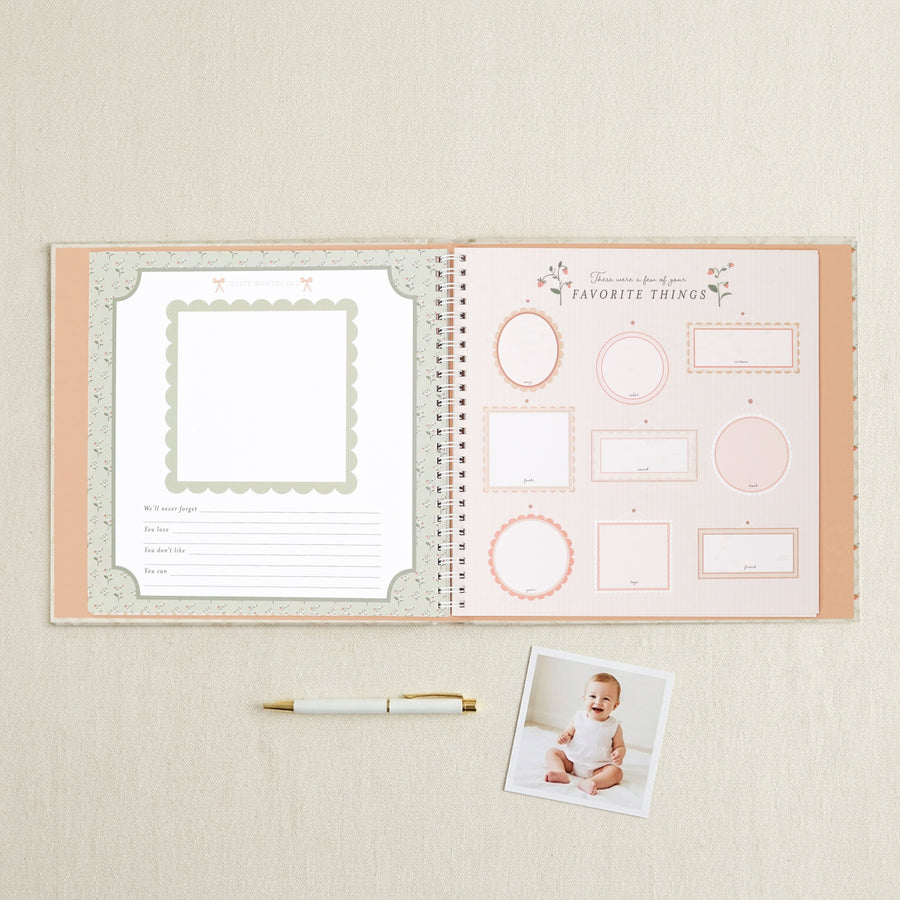 Luxury Memory Book - Cottage Garden