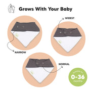 Organic Cotton Bandana Bibs - Hunter