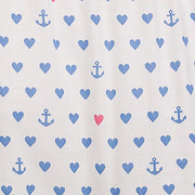 Yoke Romper - Anchored in Love on White