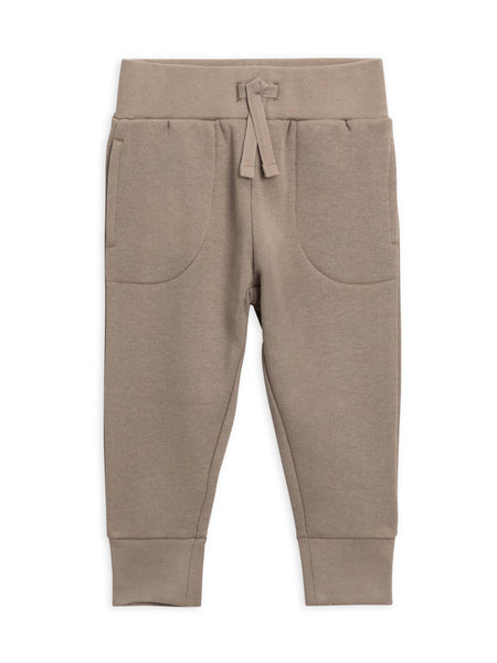 Organic Basin Fleece Jogger - Driftwood
