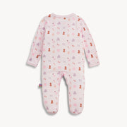 Modal Magnetic Footie - Pink Nursery Nostalgia