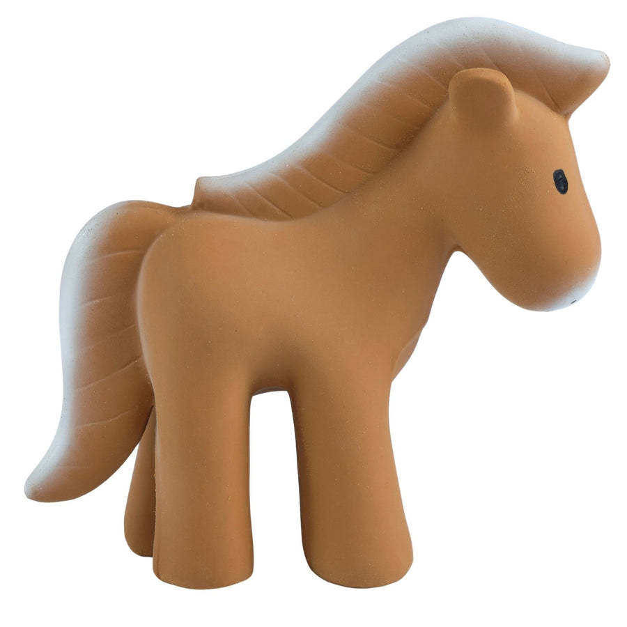 Natural Organic Rubber Teether - Horse