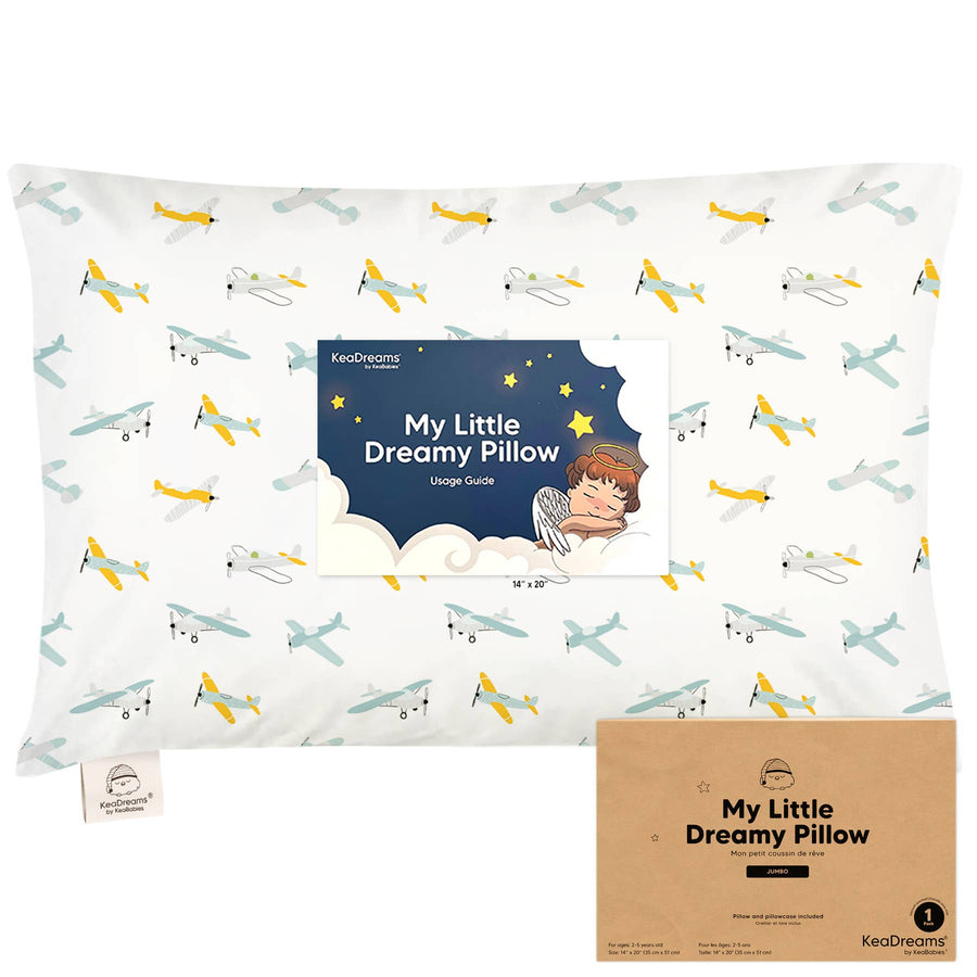 Organic Toddler Pillow - Various Patterns