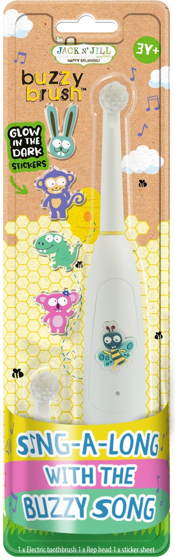 Kids Electric Musical Toothbrush Buzzy Brush (3+ Yrs)