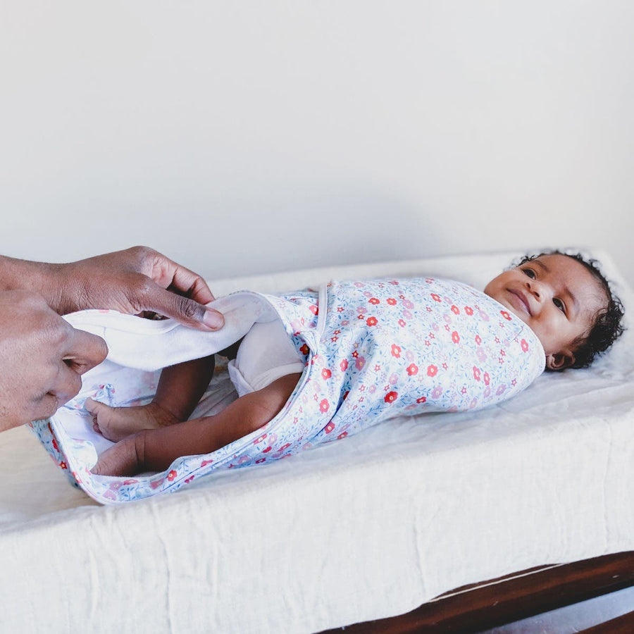 Easy Swaddle Wraps - Fairy Tale Flowers