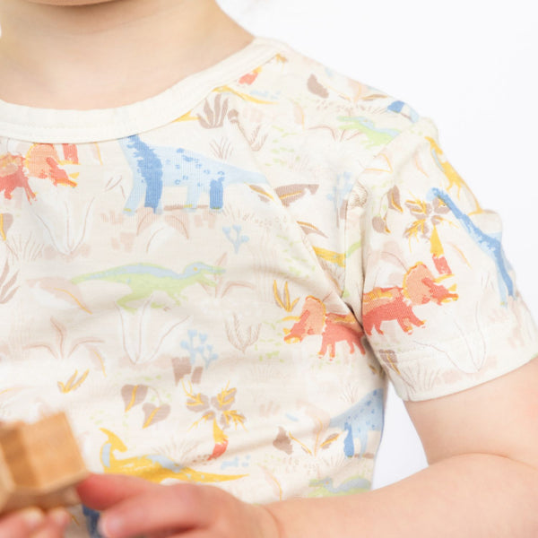 Modal Magnetic Toddler Pajamas - Ext-roar-dinary