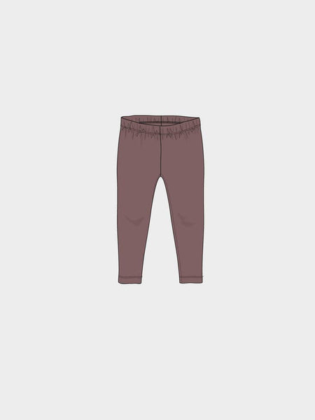 Basic Leggings - Plum