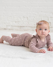 Charlie Ribbed Joggers - Amaya Floral/Mauve