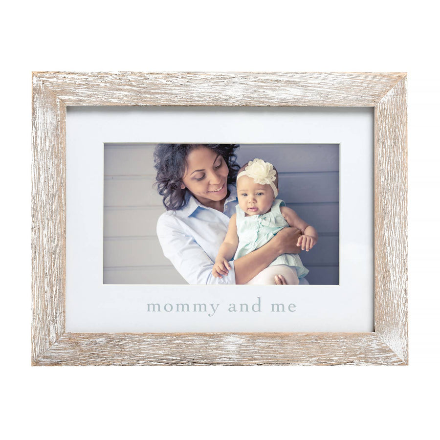 Mommy and Me Sentiment Frame - Rustic