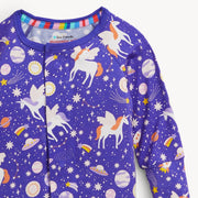 Modal Magnetic Convertible Coverall - Galaxy Glittercorn