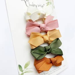 Chelsea Boutique Snap Clip Set Of 5 - Various Color Sets