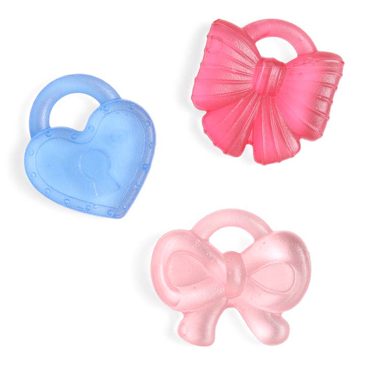 Cutie Coolers Water Filled Teethers (3 Pack) - Bow