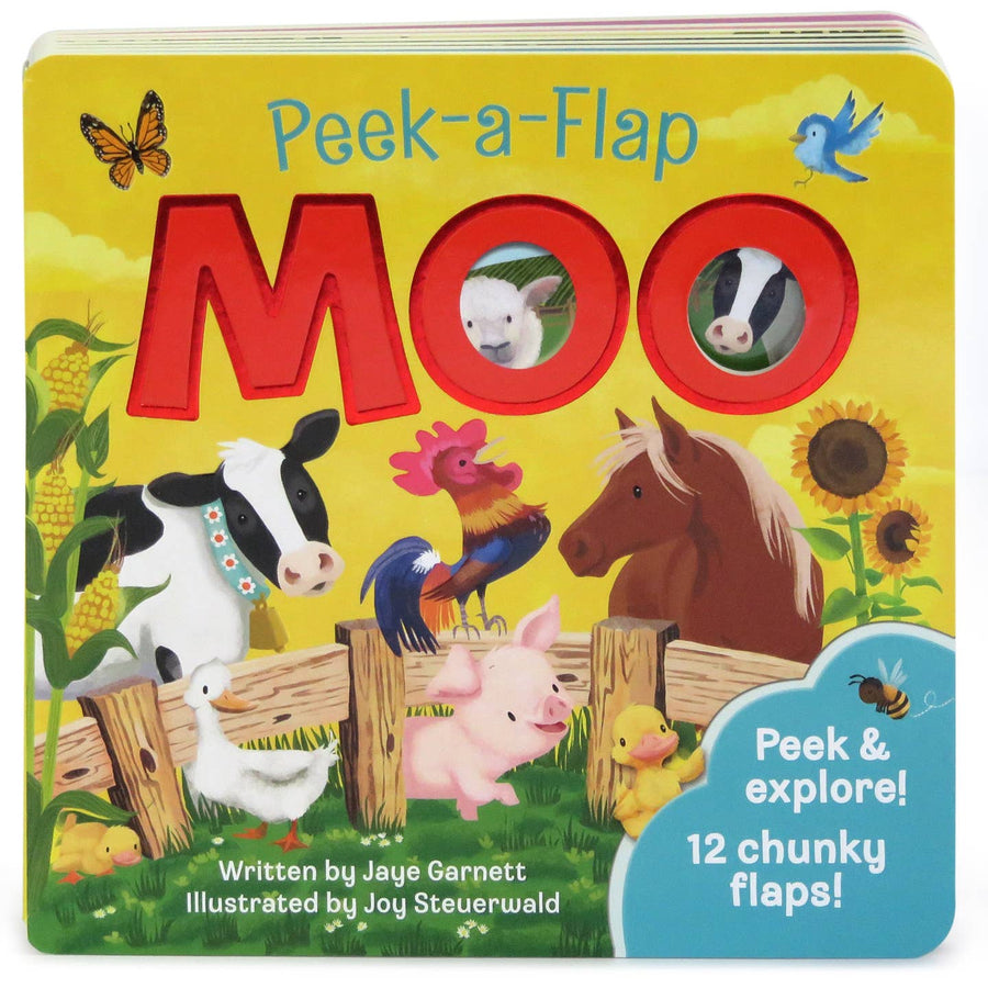 Moo Lift a Flap Farm Board Book