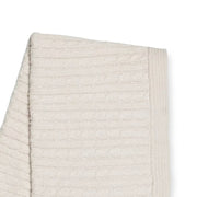 Organic Cotton Mini Cable Knit Blanket