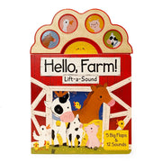 Hello, Farm! Lift-A-Flap Animal Sound Book