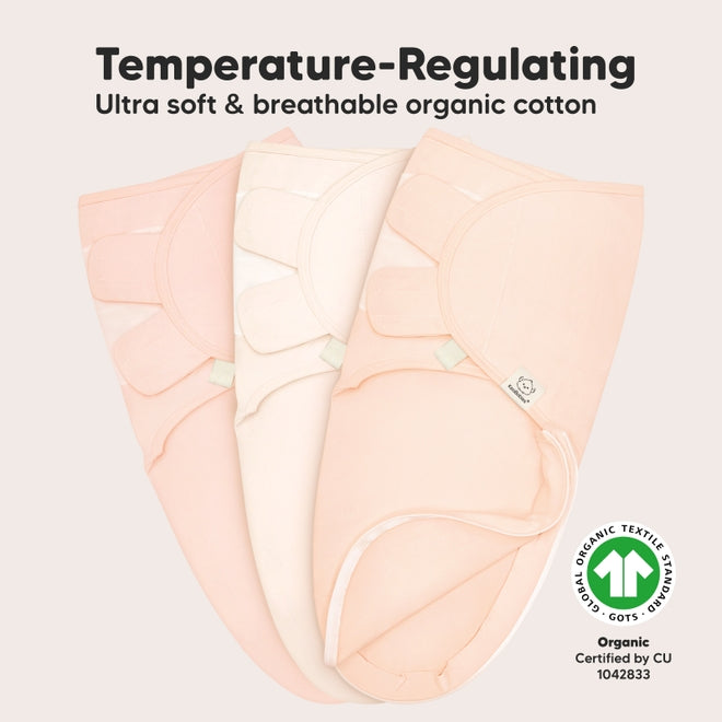 SOOTHE Zippy Swaddle Wraps - 3-Pack (Angelic)