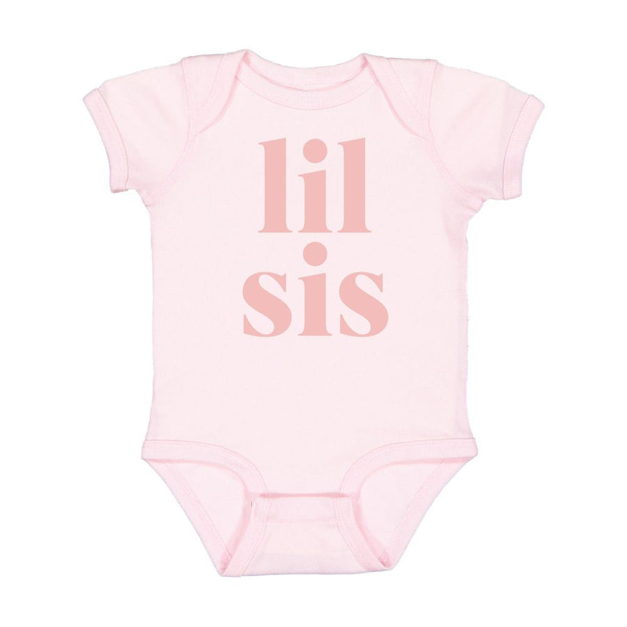 Little Sister Onesie - Pink