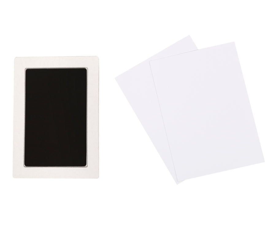 Black Handprint or Footprint Clean-Touch Ink Kit