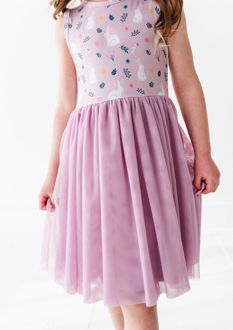 Bamboo + Tulle Dress - Belle Bunny