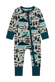 Bamboo Convertible Footie - Into The Wild