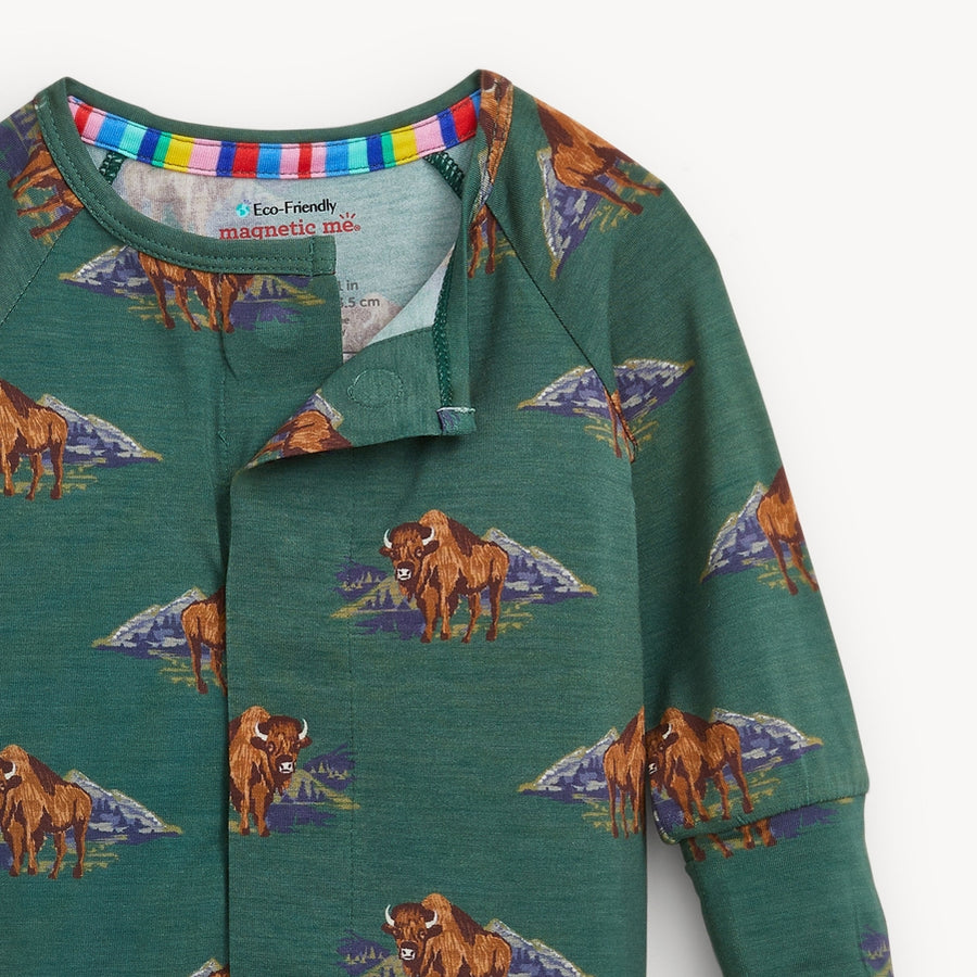 Modal Magnetic Convertible Coverall - Bison
