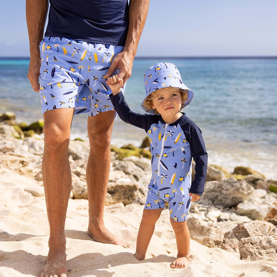 Turtle Break Long Sleeve Sun Suit