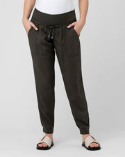 Tencel Off Duty Pant - Black