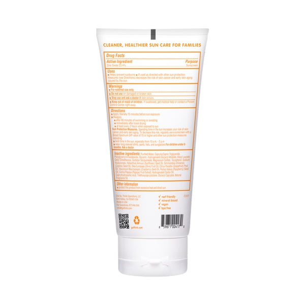 Thinkbaby Safe SPF-50+ Sunscreen - 6 oz
