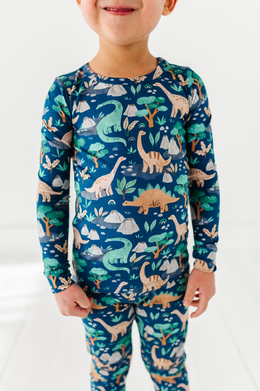 Two Piece Pajama Set - Arlo Dinosaur