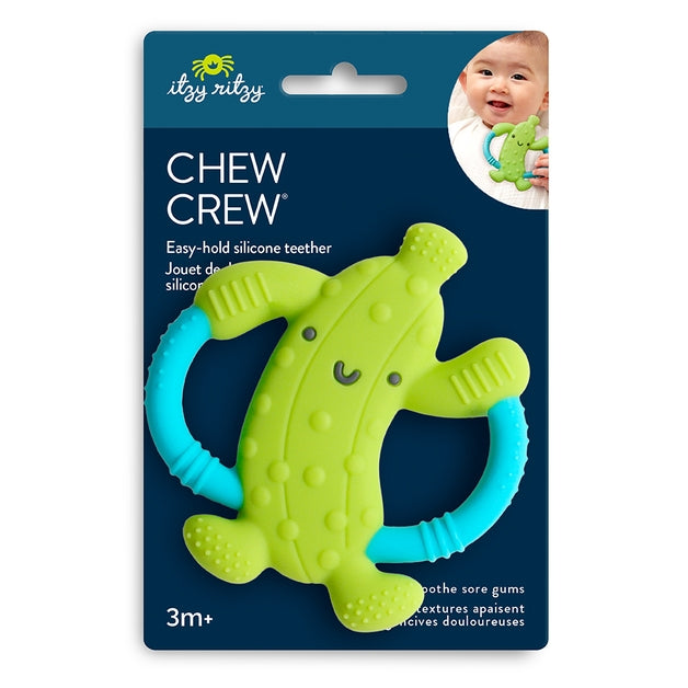Chew Crew Silicone Teether - Pickle