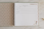 Luxury Pregnancy Journal - Moss Green