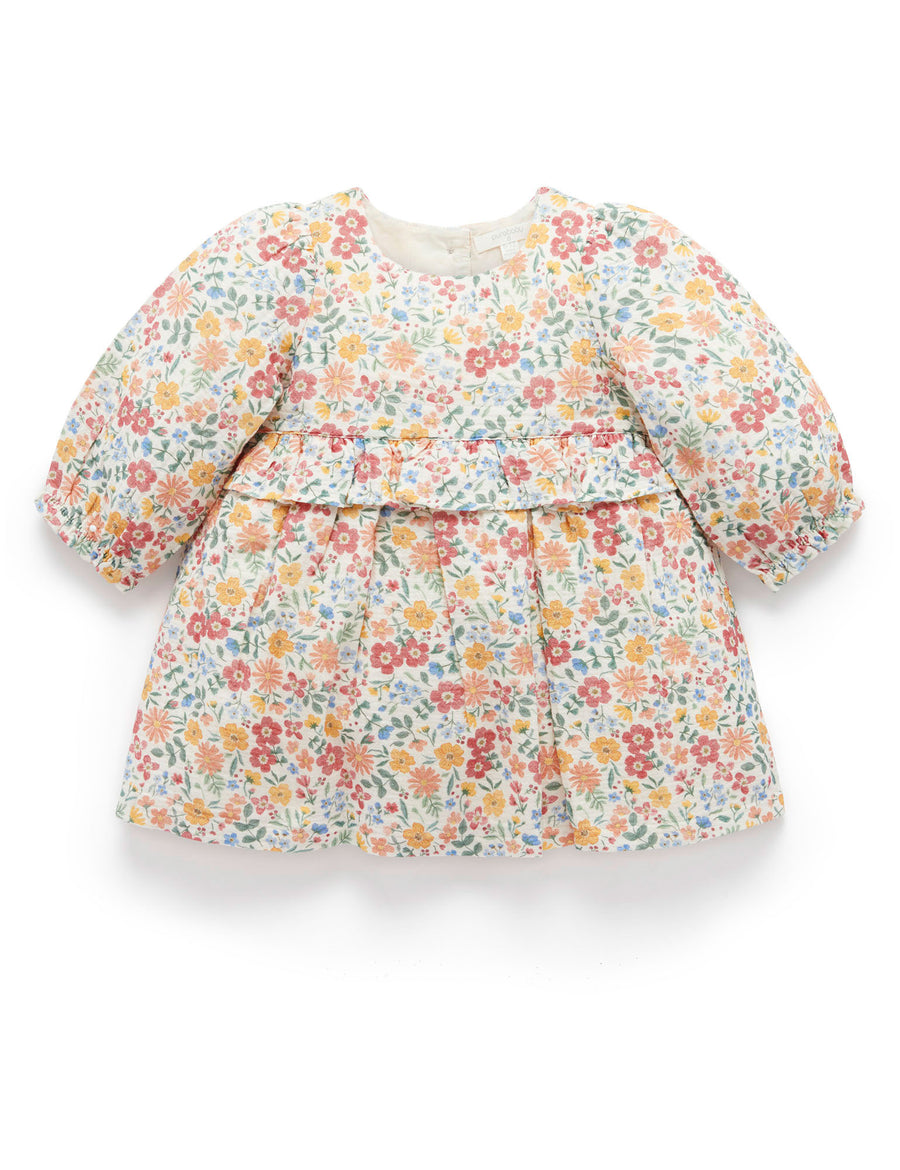 Organic Cotton Forest Dress - Wild Flower