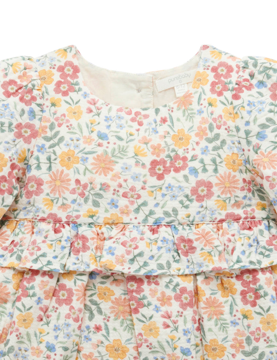 Organic Cotton Forest Dress - Wild Flower