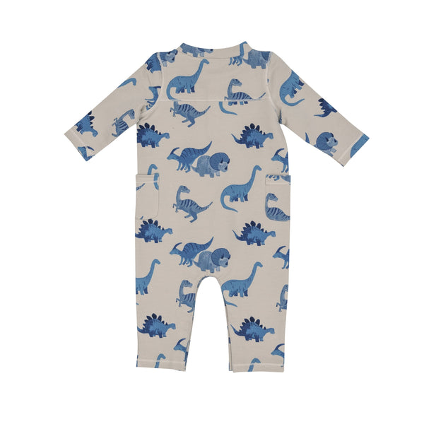 French Terry Romper - Dino
