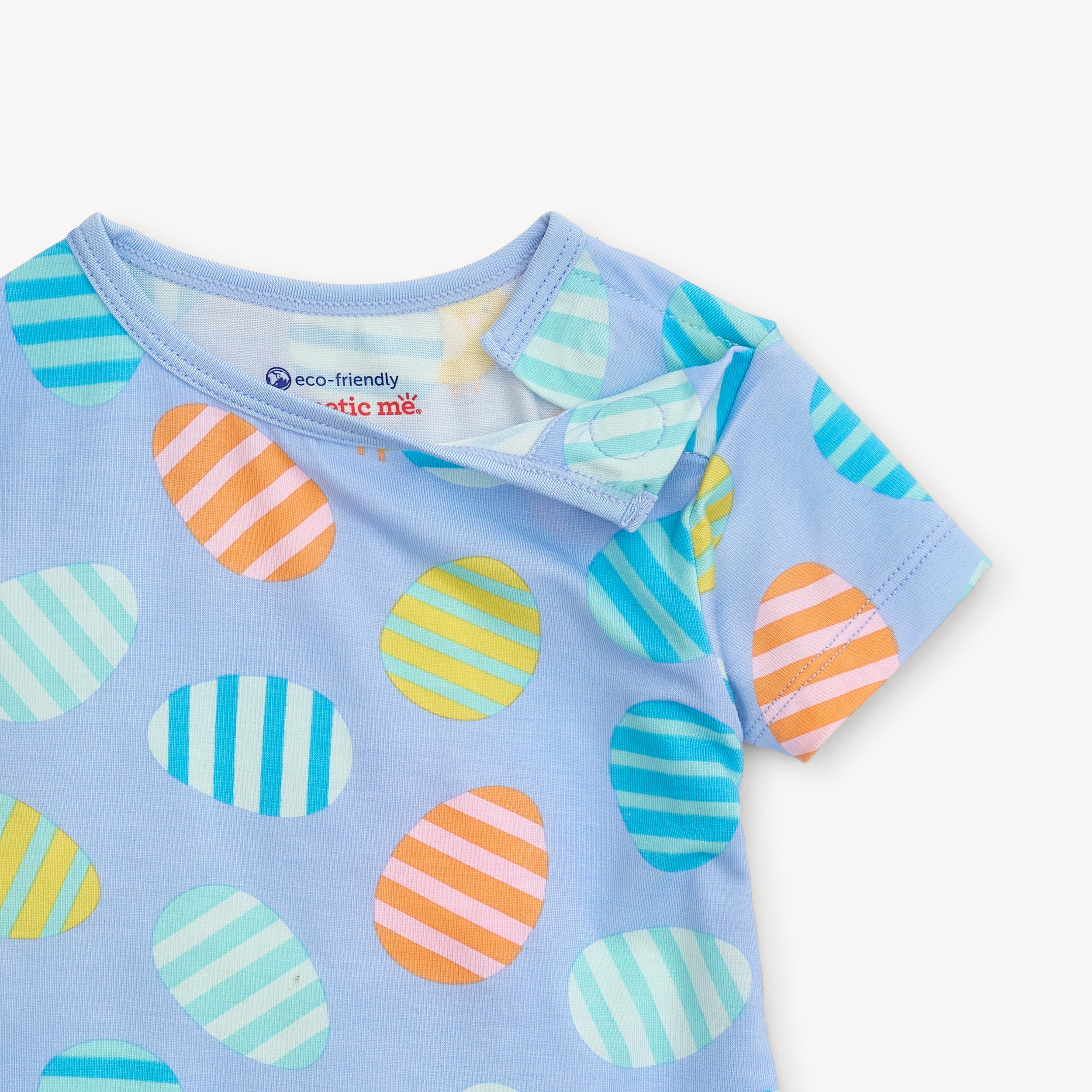 Modal Short Sleeve Toddler Pajamas - Great Eggspectations