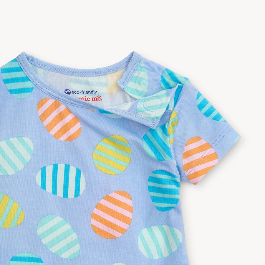 Modal Short Sleeve Toddler Pajamas - Great Eggspectations