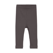 Ribbed Leggings - Dark Gull