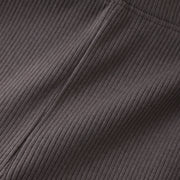 Ribbed Leggings - Dark Gull