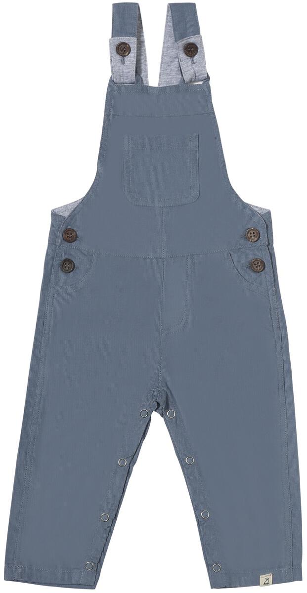 Harrison Cord Overalls - China Blue