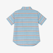 Oxford Cotton Shirt - Blue Summer Stripe
