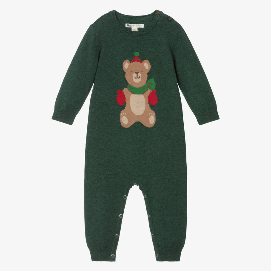 Teddy bear Sweater Romper
