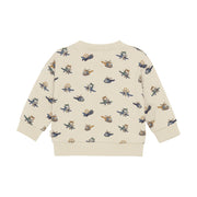 Pull Over Long Sleeve Sweatshirt - Helicopters