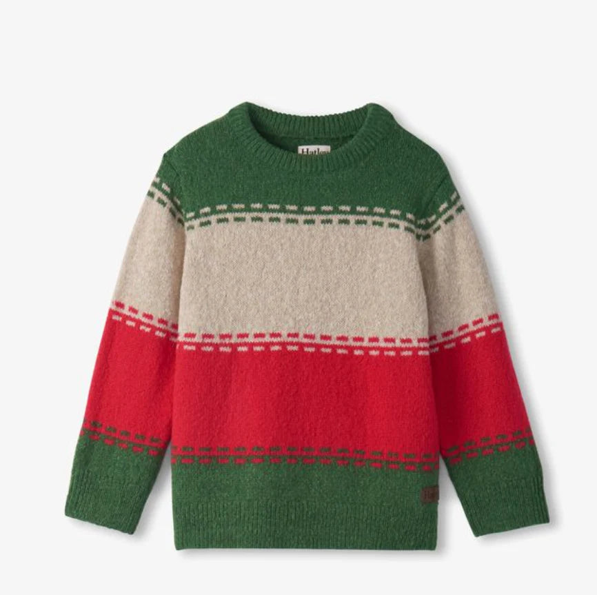 Crew Neck Sweater - Holiday Combo